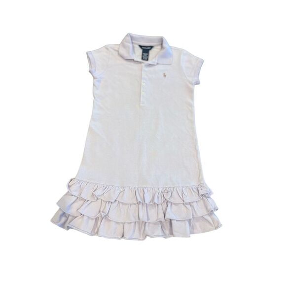 Ralph Lauren lavander Mesh Polo Dress size M - Picture 6 of 6